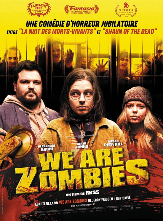 affiche du film - We are zombies